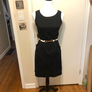 Tommy Hilfiger black dress w rope belt